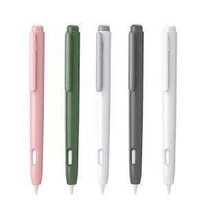 Holder Hard Anti-Shock Case Compatible with Apple Pencil 2nd Generation Retractable Protective Pen Cover with Sturdy Clip for Apple Pencil 2nd Gen