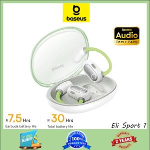 Baseus -Eli กีฬา1หูฟังไร้สายเคลื่อนที่ได้เครื่องช่วยฟังสปอร์ตพร้อมระบบบลูทูธ5.3