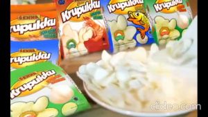 Kerupuk Mentah Goreng 380 Gr Brand Senna Delux Rasa Udang Ikan Brand Nixxa Rasa Udang Bawang Brand Finna Rasa Udang  Bawang