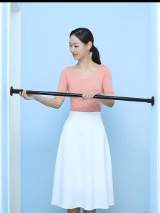 【No drilling required】90-160cm telescopic rod curtain stainless steel curtain rod curtain rod adjustable telescopic pole No Drilling Easy Installation rod langsir 伸缩杆