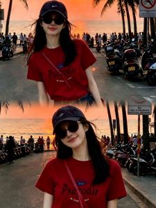V.C.I | Vintage Red Short Sleeve T-Shirt