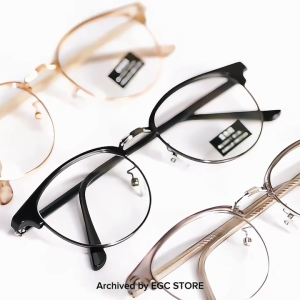 Kacamata Cat Eye Photocromic Blueray Antiradiasi Frame Wanita Kacamata Korea GRATIS ONGKIR - G-1004 - G-1106