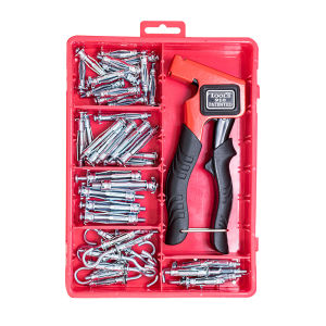 Molly Bolts for Drywall Plaster Walls Hollow Wall Anchors Heavy Duty with Setting Tool Metal Wall Anchors and Screws Kit