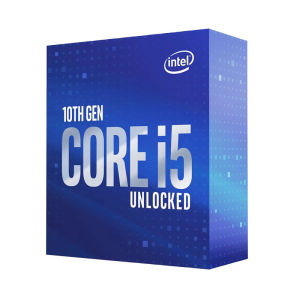 Intel | Intel Core i5 10600K Box New i5-10600K 4.1GHz 6-Core 12 Thread CPU processor L3=12M 125W LGA 1200 but without cooler