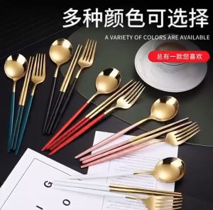 {High Quality} Hampers Set Alat Makan Premium Sendok Garpu Sumpit PREMIUM Luxury Stainless Steel/ Sendok Garpu Korea Sutejo