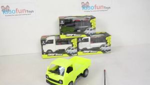 Mainan Remot Kontrol Pick Up Mini Mobil Truck Drift Speed RC Suzuki ada Lampu + Baterai Cas