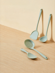 COOKER KING | Silicone Cooking Spatula Non-Stick Pan Set
