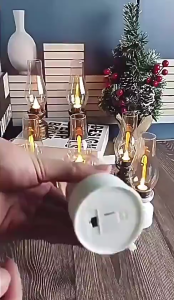 Retro LED electronic kerosene lamp electronic candle lamp birthday lamp creative home decoration