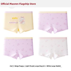 MiiOW | Cotton Breathable Girls Boxer Shorts