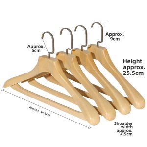 Luxury Wide Shoulder Wooden Hanger