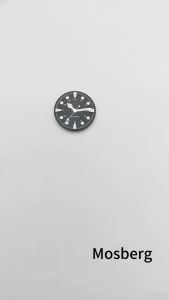 28.5mm VH31 Black/Blue Watch Dial With Watch Hands Luminous For VH31 Watch Movement