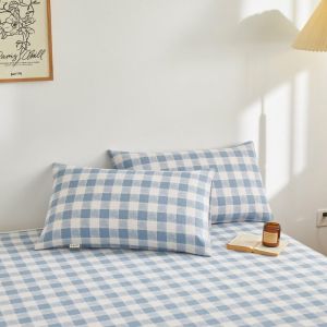 KAMONI | Oil-Resistant Cotton Coarse Cloth Pillowcase 48x74cm