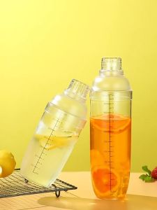 PC Shaker 4set 700ml/500ml Shaker Four piece set of hand made lemon stick specialized snow cup/500ml/Lemon Hammer