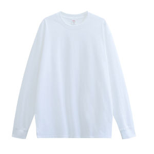 Áo Thun Dài Tay Dáng Rộng Cổ Tròn in Chữ Phong Cách Mỹ Mùa Thu Cho Nam Áo Thun Cotton Thường Ngày Thời Trang Thu Đông