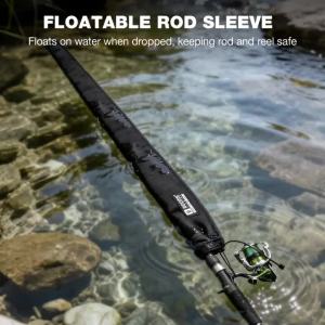 Booms Fishing RS8 Casting Fishing Rod Trolling Fishing Rod Socks Pole Sleeve Fishing Rod Covers Fishing Tools Fishing bag