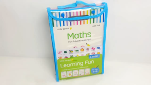 Little Genius 5 Books For Kids Ages 5-6 (Handwriting Maths Word Search Money & Fractions)