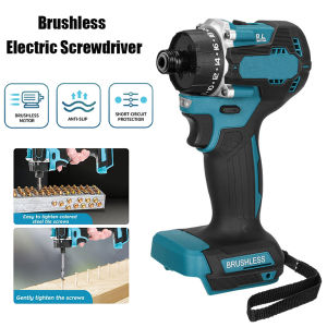 20+1 Torque 1/4inch Brushless Electric Screwdriver 280N.m Cordless Electric Drill Power Tool For Makita 18V Battery by Drillpro