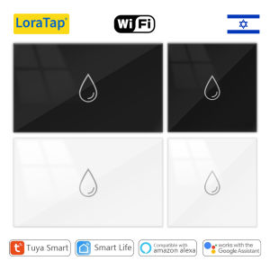 Tuya Smart Life EU US Boiler Water Heater Touch Switch with Energy Consumption Monitoring Voice Control Google Assistant Alexa