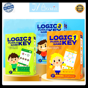 Board Games Children Puzzle Logic Key Board Games for Kid Matching Game Montessori Mainan Puzzle Mainan Susun Mainan Kanak Kanak