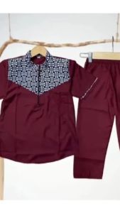 KOKO ANAK MOTIF BATIK / BAJU MUSLIM ANAK LAKI-LAKI USIA 1-12 TAHUN [ Pilih Warna ] COD