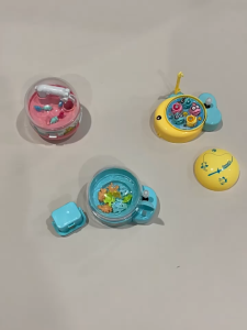 Dinosaur Figure Grabber Capsule Toy Mini Catch Fish Claw Machines Anti Stress Fidget Gift Prize Fun Toy