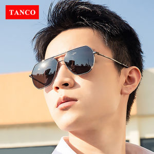 TANCO 2045N Polarized Sunglasses for Men and Women Anti-Glare UV400 Lens Driving Fishing Sunglasses Metal Frame TAC HD Lens