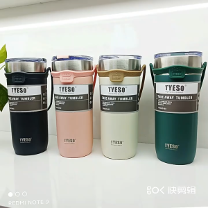 【SG】Large Capacity Coffee Cup Portable Accompanying Cup Cold And Hot Dual Purpose Large Capacity Stainless Steel Coffee Tumbler 咖啡杯 水杯