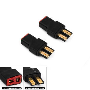 RC Battery Adapter Connector T-Plug to XT60 / TRX Style Male Female Plug for RC Car Boat Drone