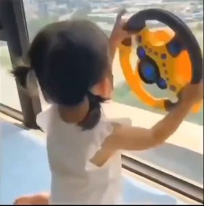 ของเล่นเด็ก พวงมาลัยเด็ก จำลองการขับรถ หมุนได้ทิศ ของเล่นเสริมทักษะ พวงมาลัยของเล่น มีเสียงเพลง TY727