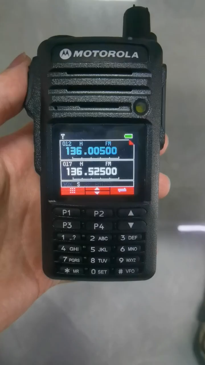 15W Motorola DP4600 Walkie Talkie Long Range 20KM FM AM UHF VHF Dual band IP54 waterproof for Family Teamwork outdoor