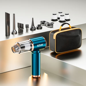 SZUK 8000Pa Portable Car Vacuum Cleaner Powerful Mini Cleaner Cleaning Machine Strong Suction Wireless Handheld Vacuum Cleaner
