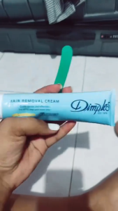 Dimples Painless Hair Removal Cream Pain Free 3 Minute Effective Slows Hair Growth Gentle Formula for All Skin Types