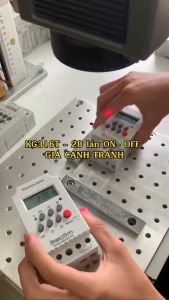 Hẹn giờ điện tử công nghiệp  Timer Chỉnh 1s đến 24h KG316 DECOM