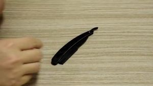 Foldable Razor Hair Salon Barber Folding Beard Shaving Stainless Steel Straight Edge Hair Removal Tools