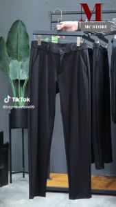 Quần Dài Tây Âu Nam Ống Côn Chất Vải Dày Không Nhăn Co Giãn Cao Cấp Store999