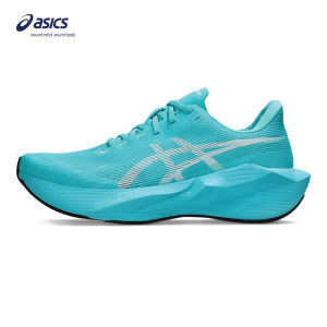 ASICS Men NOVABLAST 6 Running Shoes in Energy Aqua/White