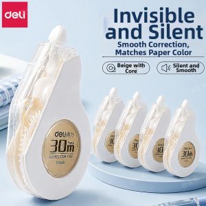 deli | Silent Durable Invisible Correction Tape for Students