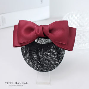 Phụ Kiện Tóc Cao Cấp Đơn Giản Thanh Lịch Cho Nữ Tiếp Viên Hàng Không Y Tá Nhân Viên Ngân Hàng Khách Sạn Kẹp Tóc Làm Việc