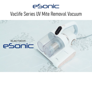 Electrova Corded Vacuum Cleaner with Dual Cup & Ultrasonic UV Mite Remover eSonic VacLife Series