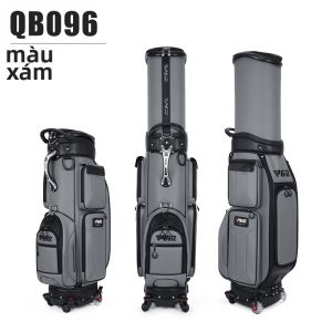 PGM | Túi Đựng Gậy Golf Du Lịch Có Vỏ Cứng Điều Chỉnh Được với 4 Bánh Xe