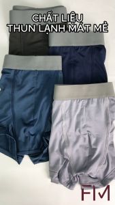 Combo 4 quần lót nam boxer nam chất liệu thun lạnh cao cấp (CÓ HỘP) - FORMEN SHOP- FMQS017