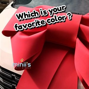 Miniis Ready Made MINIIS PARTY Big Bow Car Ribbon Decoration Ribbon Car Black Big Ribbon Birthday Deco Ribbon Gift Big Ribbon Decoration Ribbon Kerata Ribbon Besar Cars Birthday Decorations - Lazada