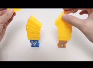 Mainan Anak MOUSE STACKING CAKES Mainan Balok Susun Keju Cheese Susun Anak Mainan Anak Perempuan - Mainan Anak Laki Laki
