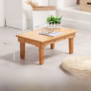 Foldable Bamboo Small Table Modern Minimalist Computer Desk Low Altar Table Tatami Style Window Seat Table Tea Table Bedside Table