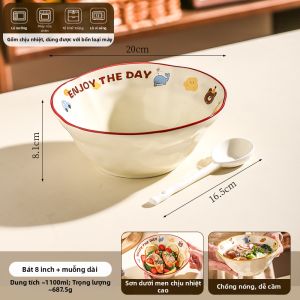 Mr.Snail | Bát Súp Dạng Mũ Rơm Đất Sét Trang Trí Hình Thú
