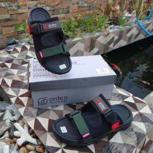 sandal pria casual kwalitas premium terbaru kekinian