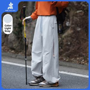 Mexican | Adjustable Ankle Straight Leg Casual Pants
