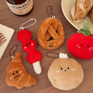 Móc Khóa Dây Treo Túi Hình Thực Phẩm Hoạt Hình Sáng Tạo W23