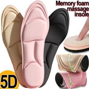 5D Insoles for Shoes Women Breathable Running Sport Insole Feet Arch Support Plantar Fasciitis Shoe Pads Memory Foam Shoe Sole