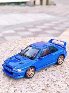 Tỉ Lệ 1:32 Impreza Diecast Xe Ô Tô Mini Đồ Chơi Thân Xe Bằng Kim Loại Với Lốp Cao Su Hấp Thụ Sốc Cửa Mở Tính Năng Chức Năng Kéo Lại Quà Tặng Lễ Hội Cho Bạn Bè